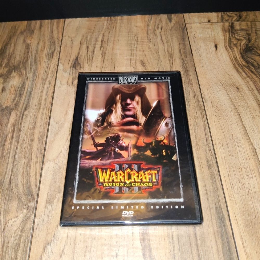 WarCraft III 3 Reign of Chaos DVD Movie 2002 Special Limited Edition Widescreen